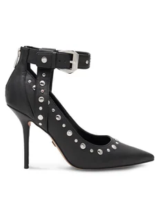 Nine West Szpilki AZIZA SJ1487-1 Czarny - Czółenka - miniaturka - grafika 1