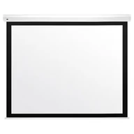 Ekrany projekcyjne - Kauber White Label Black Frame 190x143cm 4:3 - miniaturka - grafika 1