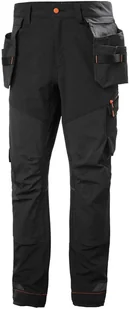 Pants HELLY HANSEN Kensington Construction, black C46 - Spodnie sportowe męskie - miniaturka - grafika 1