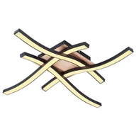 Lampy sufitowe - Rabalux Heimdall 2281 plafon lampa sufitowa 1x20W LED 3000K czarny/biały - miniaturka - grafika 1