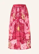 Spódnice - Miss Goodlife Spódnica Satynowa Free pink - miniaturka - grafika 1