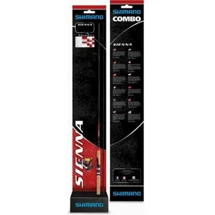 Shimano Zestaw wędkarski Wędka Sienna 2.69m 28-84g + Kołowrotek Sienna 4000FG - Wędki - miniaturka - grafika 1