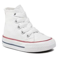 Trampki damskie - Converse Trampki Inf C/T All Star Hi 7J253C Optical White - miniaturka - grafika 1