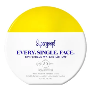 Supergoop! - Every.single.face Spr-shield Spf 50 - Krem Do Twarzy - Every Single Face Water Ltion Spf50 50ml - Dla Kobiet - Kremy do twarzy z filtrem - miniaturka - grafika 1
