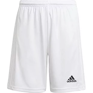 adidas adidas Chłopięce Squad 21 Sho Y krótkie spodnie Biały/biały 8 Years GN5765 - Spodnie i spodenki dla chłopców - miniaturka - grafika 1