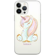 Etui i futerały do telefonów - Etui Babaco dedykowane do Iphone 13 PRO, wzór: Unicorn 002 Etui częściowo przeźroczyste, oryginalne i oficjalnie licencjonowane - miniaturka - grafika 1