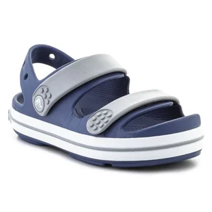 Sandały Crocs Crocband Cruiser K 209423-45O niebieskie - Buty dla dziewczynek - miniaturka - grafika 1