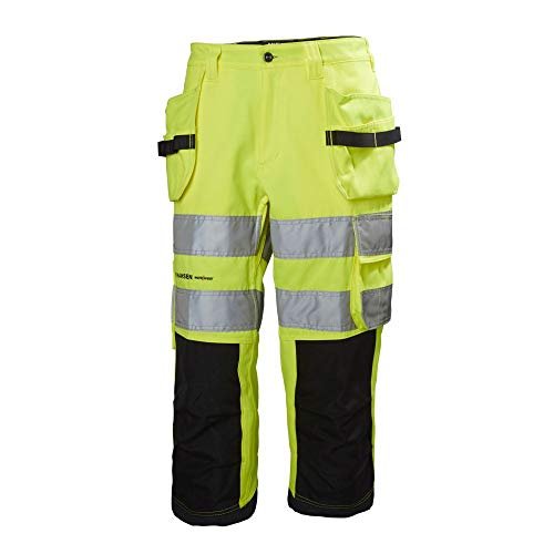Helly Hansen Unisex-Adult Wokrwear, Hv Yellow/Charcoal, C52-Waist 96 cm