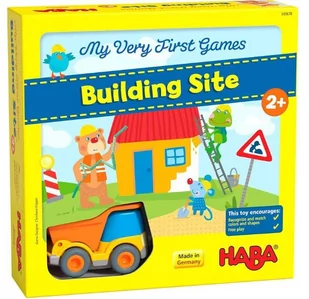 Moja pierwsza gra Na budowie Haba - Gry planszowe - miniaturka - grafika 1