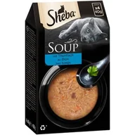 Mokra karma dla kotów - Sheba Soup 40 x 40 g Filet z tuńczyka - miniaturka - grafika 1