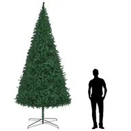 Choinki - vidaXL Sztuczna choinka, 400 cm, zielona - miniaturka - grafika 1