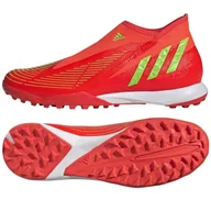 Piłka nożna - Buty adidas Predator Edge.3 Ll Tf M GV8533 czerwone pomarańcze i czerwienie - miniaturka - grafika 1