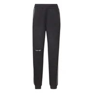 Spodnie damskie - Damskie Spodnie REEBOK RIE FT JOGGER HT8050 – Czarny - miniaturka - grafika 1