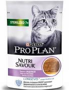 Mokra karma dla kotów - Purina Pro Plan Cat Sterilised 7+ indyk saszetka 85g - miniaturka - grafika 1