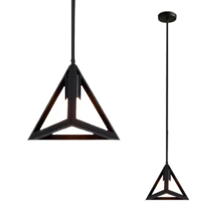 Lampa wisząca zwis żyrandol lampa na sufit czarna LED E27 - Lampy sufitowe Lampa wisząca zwis żyrandol lampa na sufit czarna LED E27 - Lampy sufitowe - miniaturka - grafika 1