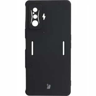 Bizon Etui Case Silicone Xiaomi Poco F4 GT czarne - Etui i futerały do telefonów - miniaturka - grafika 1