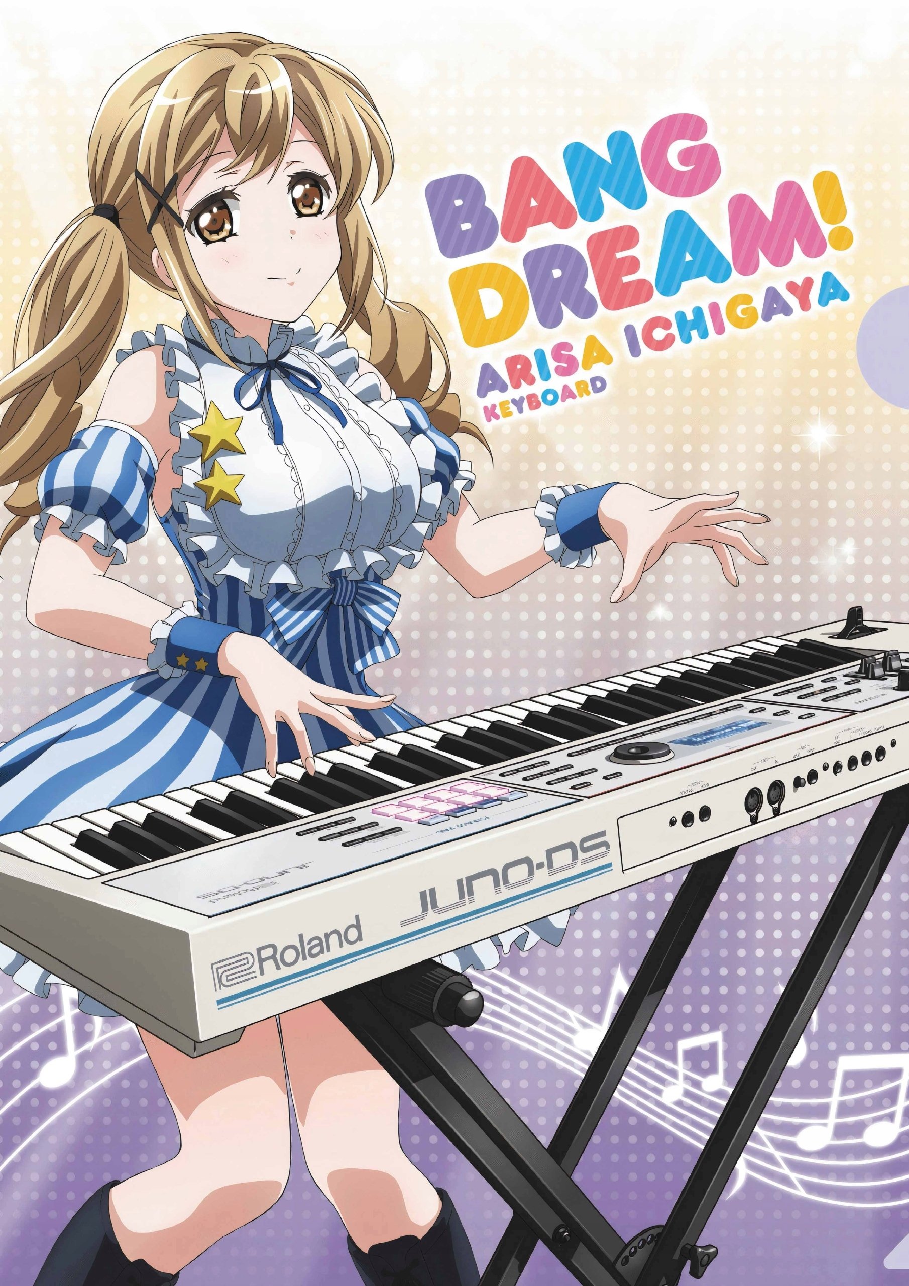 Plakat A1 anime gra BanG Dream! Girls Band Party!