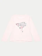 Bluzki damskie - Guess Bluzka K4YI11 K6YW4 Różowy Regular Fit - miniaturka - grafika 1