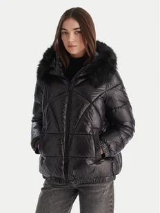 Geox Kurtka zimowa Backsie W5628S T3121 F9000 Czarny Oversize - Kurtki damskie - miniaturka - grafika 1