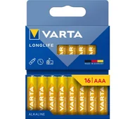 Baterie i akcesoria - VARTA AAA Longlife 16szt. - miniaturka - grafika 1