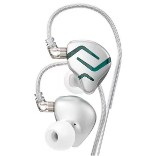 KZ ZES Electrostatic Dynamic Wired Noise Cancelling with Mic - Silver - Słuchawki - miniaturka - grafika 2