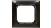Klawisze i ramki - Ospel Ramka pojedyncza Impresja ANTRACYT PROMOCJA R-1Y/50 - miniaturka - grafika 1