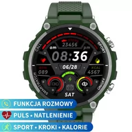 Smartwatch - Pacific 34-02 Zielony - miniaturka - grafika 1