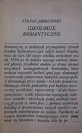 Książki o kulturze i sztuce - Ideologie romantyczne - miniaturka - grafika 1
