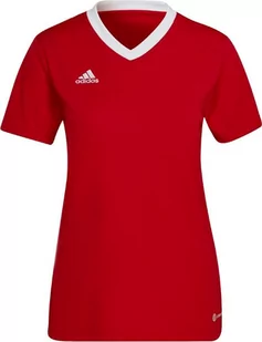 Koszulka damska adidas Entrada 22 Jersey czerwona H57571-2XL - Bluzki damskie - miniaturka - grafika 1