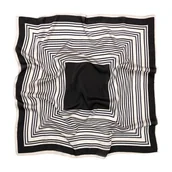 Apaszki i szaliki damskie - Apaszka Satin Stripes - Art of Polo - miniaturka - grafika 1