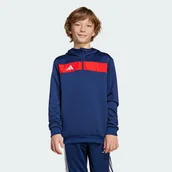 Bluzy dla dziewczynek - Bluza z kapturem Tiro 25 Essentials Sweat Kids - Adidas - miniaturka - grafika 1