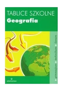 Adamantan Tablice szkolne Geografia - Witold Mizerski, Jan Żukowski, Jadwiga Żukowska - Materiały pomocnicze dla uczniów - miniaturka - grafika 3