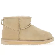 Śniegowce damskie - Buty Emu Australia Stinger Micro W10937MACA - beżowe - miniaturka - grafika 1