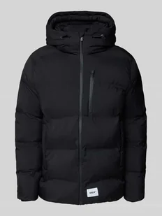 Kurtka pikowana z kapturem model ‘Silas’ - Kurtki męskie - miniaturka - grafika 1