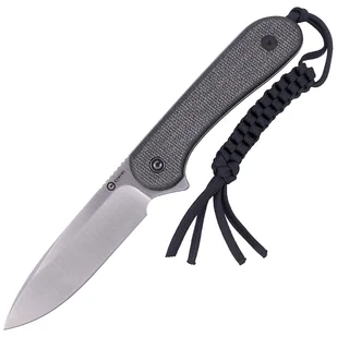 Nóż Civivi Elementum Fixed Tactical Dark Green Micarta, Satin D2 (C2105B) - Noże - miniaturka - grafika 1