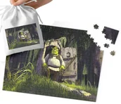 Puzzle - PUZZLE - SHREK OSIOŁ KOT W BUTACH WZORY Z BAJEK PREZENT 24el +WORECZEK - miniaturka - grafika 1