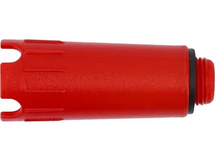 KOREK HYDRAULICZNY, INSTALATORSKI 1/2" Z USZCZELKĄ CZERWONY - Akcesoria hydrauliczne - miniaturka - grafika 3