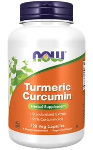 Now Foods Curcumin Kurkumina ekstrakt (120 kap) - Suplementy naturalne - miniaturka - grafika 1