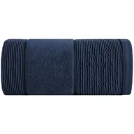 Ręczniki - Ręcznik Emma (11) 50 x 90 cm Granatowy - miniaturka - grafika 1