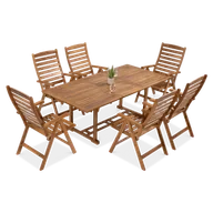 Meble ogrodowe - Meble Ogrodowe Drewniane Ak 200Sr/511K - miniaturka - grafika 1