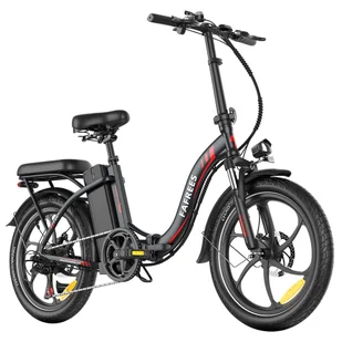 Fafrees F20 Folding Electric Bike 250W Motor 36V 20Ah Battery 20*3 0 inch Tires 25km/h Max Speed 90km Max Range Disc Bra - Rowery elektryczne - miniaturka - grafika 1