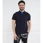 Koszule męskie - Tommy Hilfiger Polo CONTRAST PLACKET | Regular Fit - miniaturka - grafika 1