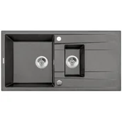 Zlewozmywaki - Deante ERIDAN ZQET513 anrtacyt ZQE T513 - miniaturka - grafika 1