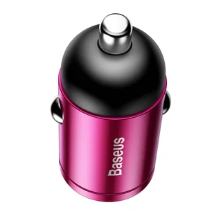 Baseus Baseus Tiny Star PPS mini inteligentna ładowarka samochodowa USB Typ C 30W Quick Charge 3.0 PD 3.0 różowy (VCHX-B04) hurtel-53293-0 - Ładowarki samochodowe - miniaturka - grafika 30