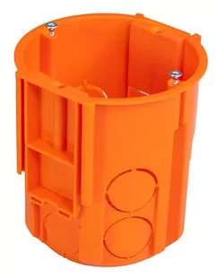 Puszka podtynkowa głęboka 80mm łączona z wkrętami Ø 60mm - Puszki elektryczne i akcesoria - miniaturka - grafika 1