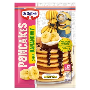 Dr. Oetker Pancakes smak bananowy 170 g - Dodatki do ciast w proszku - miniaturka - grafika 1