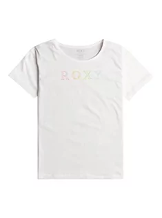 Koszulki dla dziewczynek - ROXY Podstawowa koszulka dziewczęca biała 6 - grafika 1