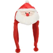 Ozdoby bożonarodzeniowe - CZAPKA ŚWIĄTECZNA MIKOŁAJ - miniaturka - grafika 1