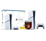 Konsole Playstation - Sony PlayStation 5 Slim D Chassis PS5 1TB z napędem + Mafia The Old Country - miniaturka - grafika 1