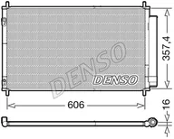 Chłodnice - CHŁODNICA KLIMATYZACJI DENSO DCN50058 884600D220 TOYOTA - miniaturka - grafika 1